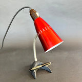 Red Student Lamp